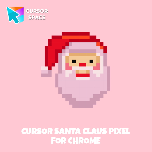 Cursor Santa Claus Pixel For Chrome